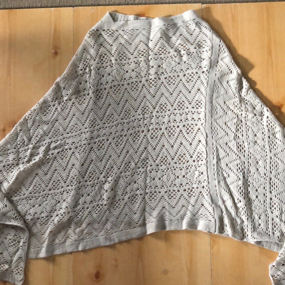 Poncho sweater
